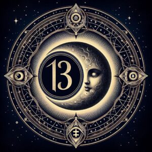 13 is the number of the feminine is lucky not unlucky