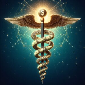 Dollar and the Rod of Asclepius