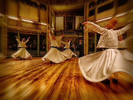 Whirling dervishes
