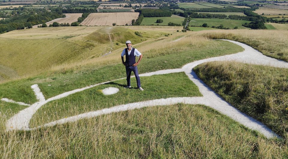Me on Uffington white horse