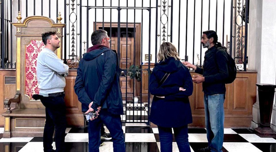 Tour in St Mary le Bows Church